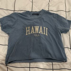 Brandy Melville, blue, says Hawaii, one size